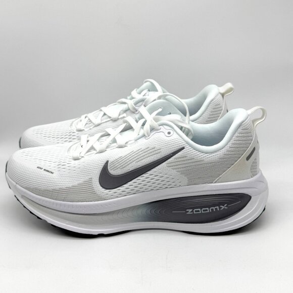 Nike Womens Vomero 18 TB White Gunsmoke Gray Shoes Sz 8.5 New Running IB4032-107 - Picture 3 of 12